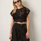 FREE PEOPLE - Lunar Ash Lace Top - 
