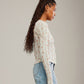 FREE PEOPLE - Let's Party Printed Cardi Top - 