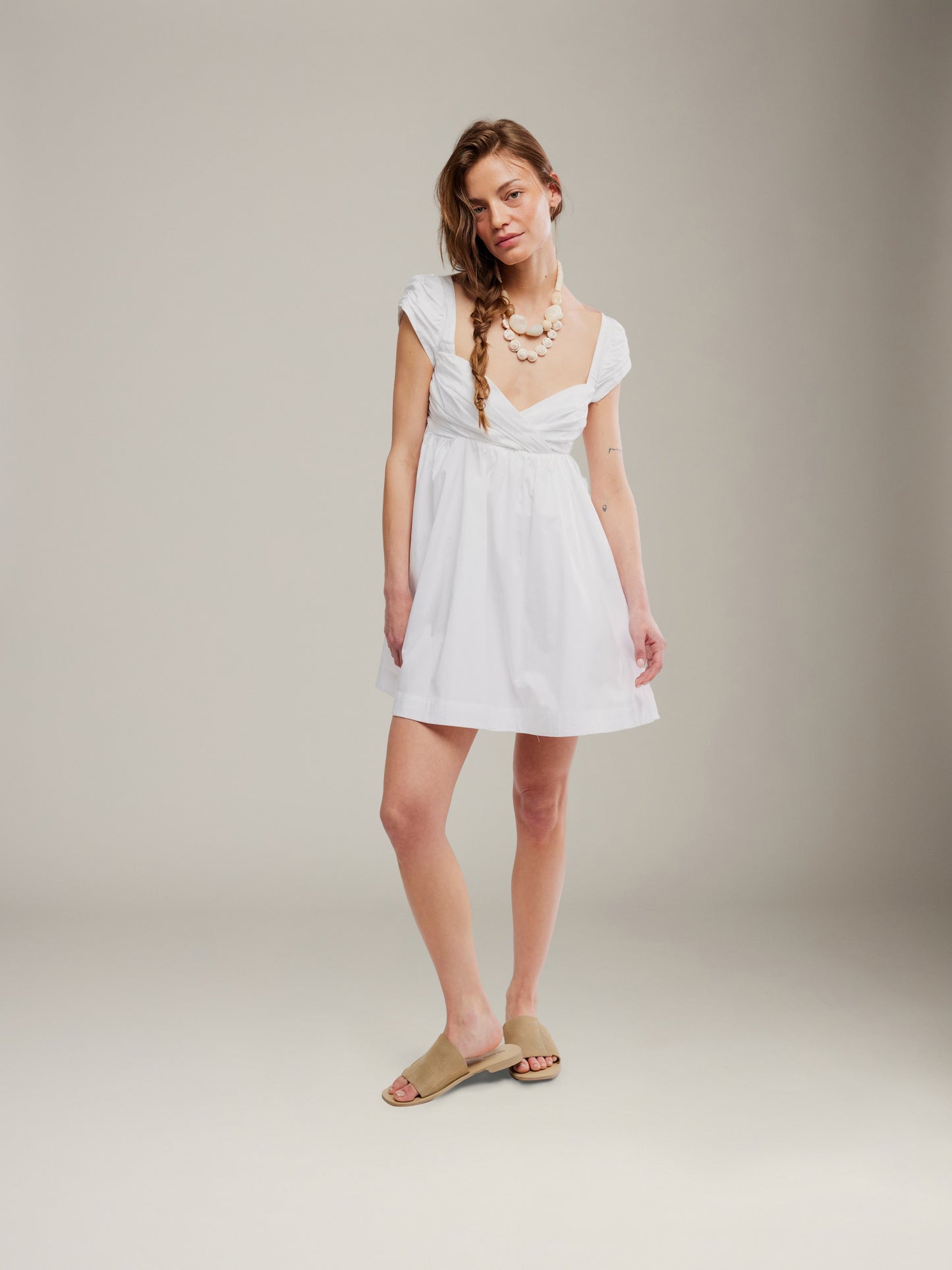 FREE PEOPLE - Raven Mini Dress - Ivory