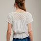FREE PEOPLE - Gemma Embroidered Top - 