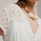 FREE PEOPLE - Gemma Embroidered Top - 