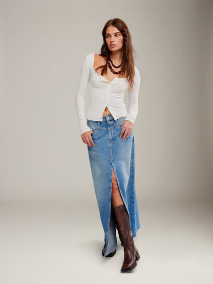 End Game Pointelle Longsleeve T-Shirt