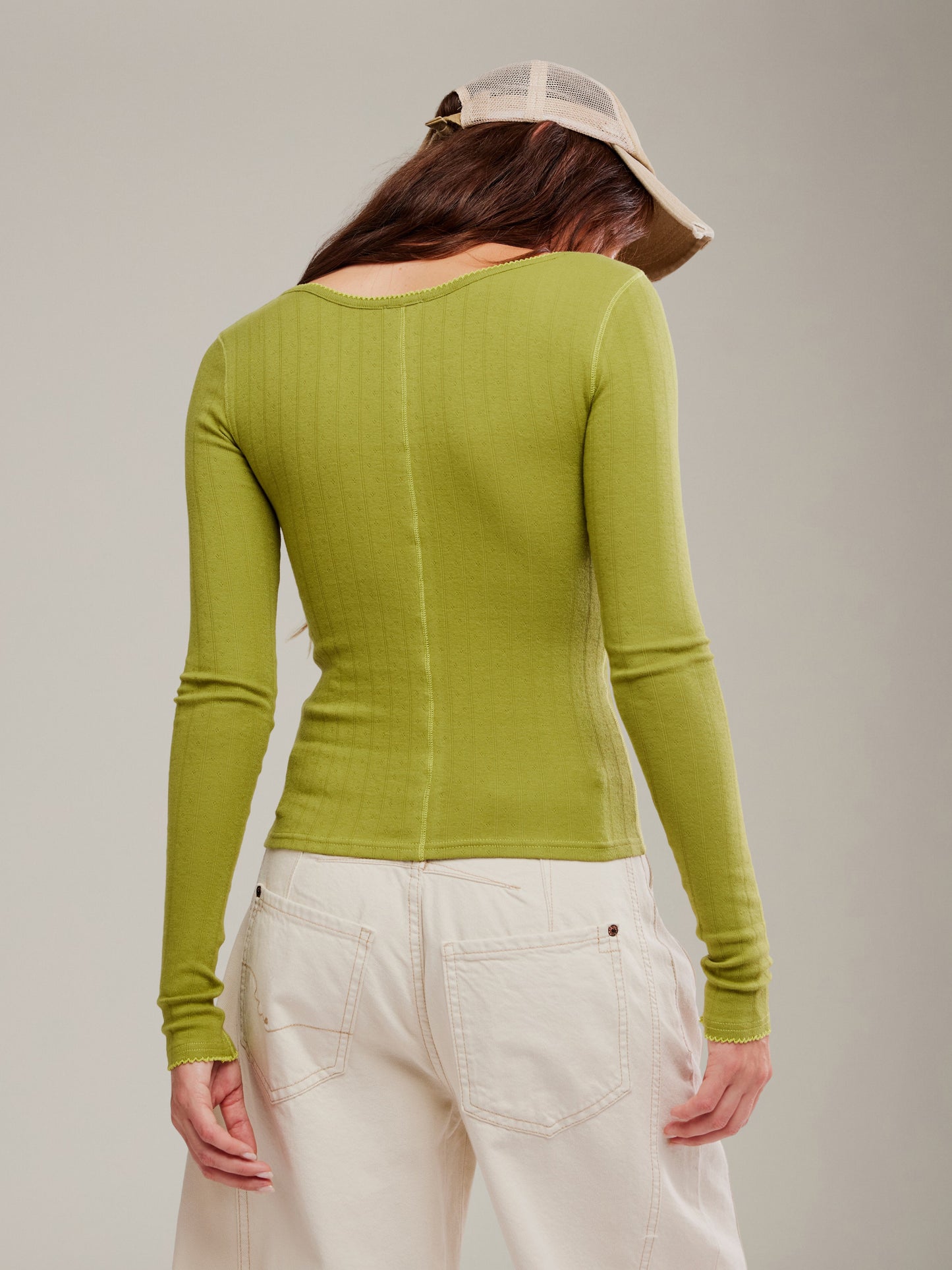 End Game Pointelle Longsleeve T-Shirt