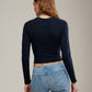 FREE PEOPLE - Protagonist Longsleeve Top - 