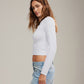 FREE PEOPLE - Protagonist Longsleeve Top - 