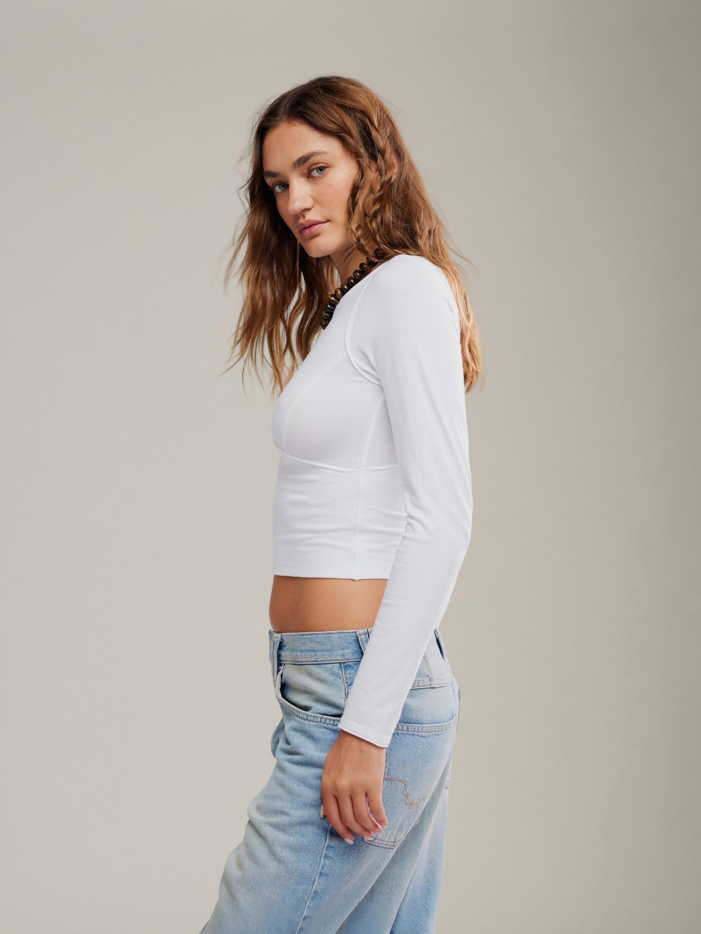 FREE PEOPLE - Protagonist Longsleeve Top - 