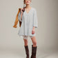 FREE PEOPLE - Goldie Mini Dress - 