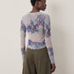 FREE PEOPLE - Lilly Printed Longsleeve Top - 