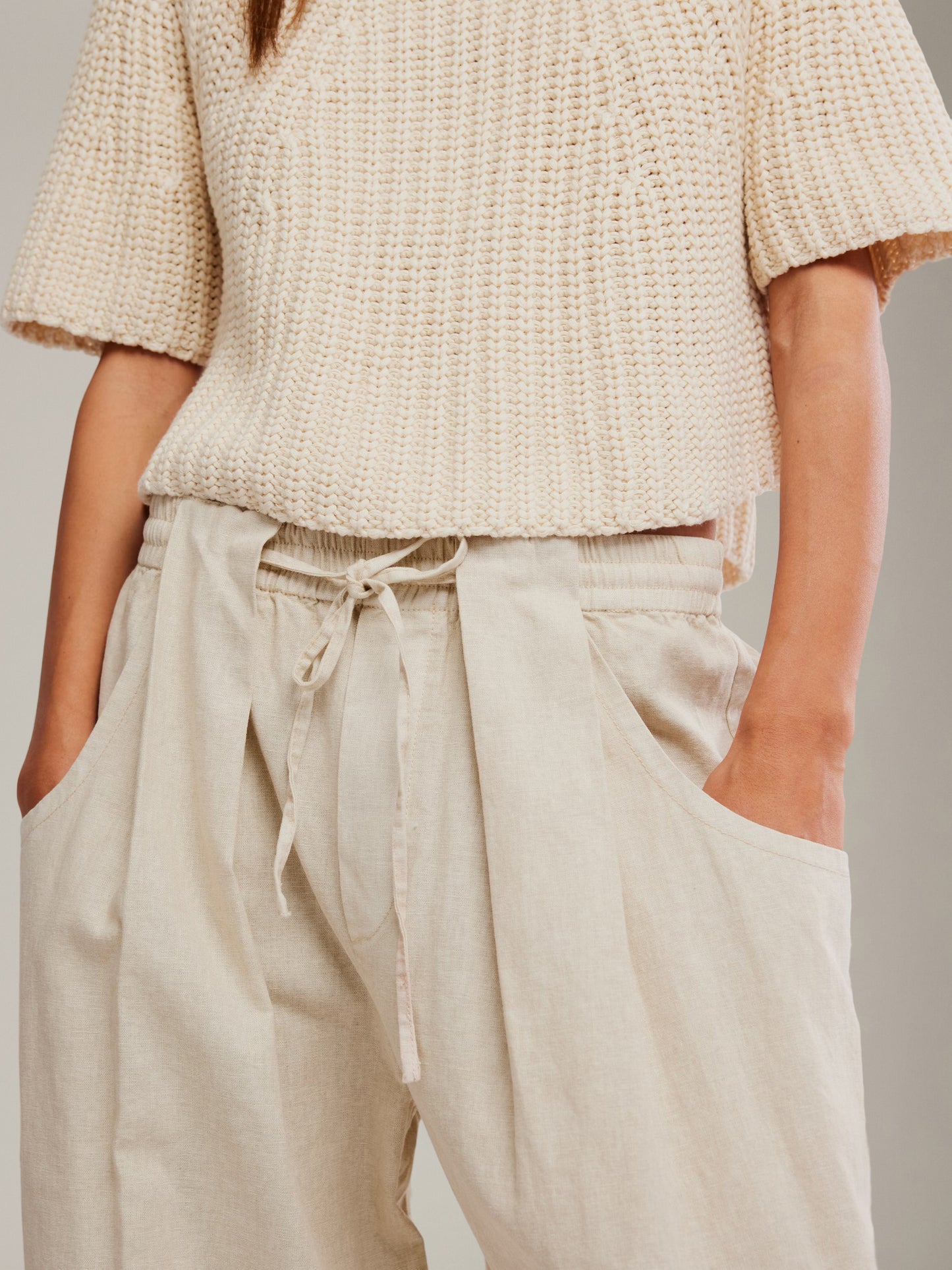FREE PEOPLE - Chambers Laidback Pull-on Pants - 
