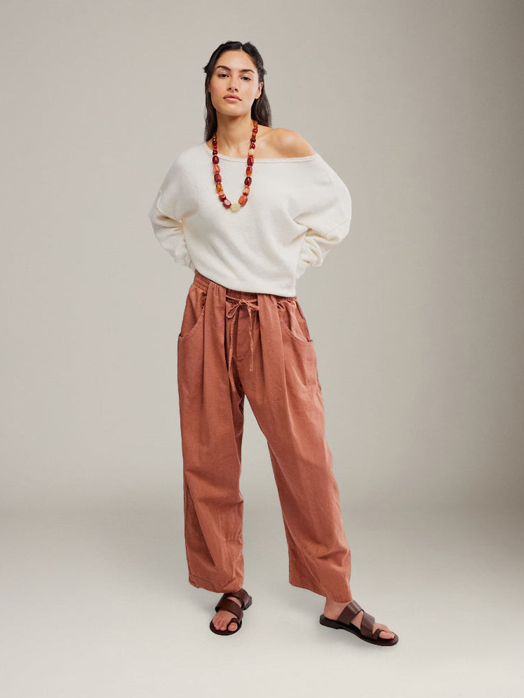 FREE PEOPLE - Chambers Laidback Pull-on Pants - 