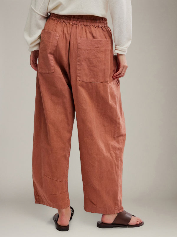 FREE PEOPLE - Chambers Laidback Pull-on Pants - 