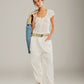 FREE PEOPLE - Claro Shortsleeve Lace T-Shirt - Whisper White
