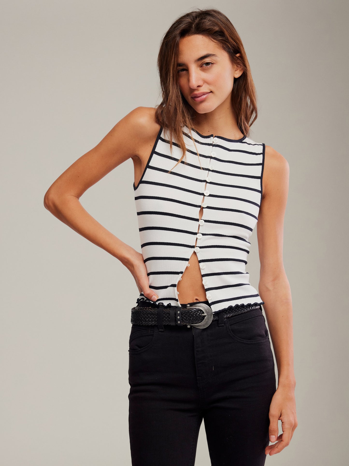 FREE PEOPLE - Tilly Striped Tank - 