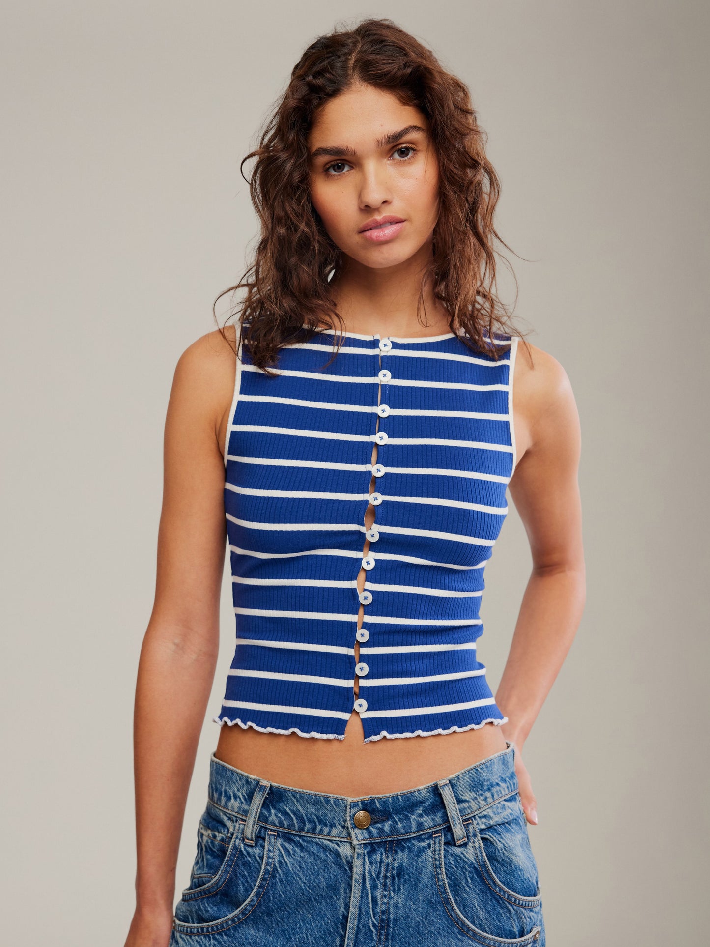 FREE PEOPLE - Tilly Striped Tank - 