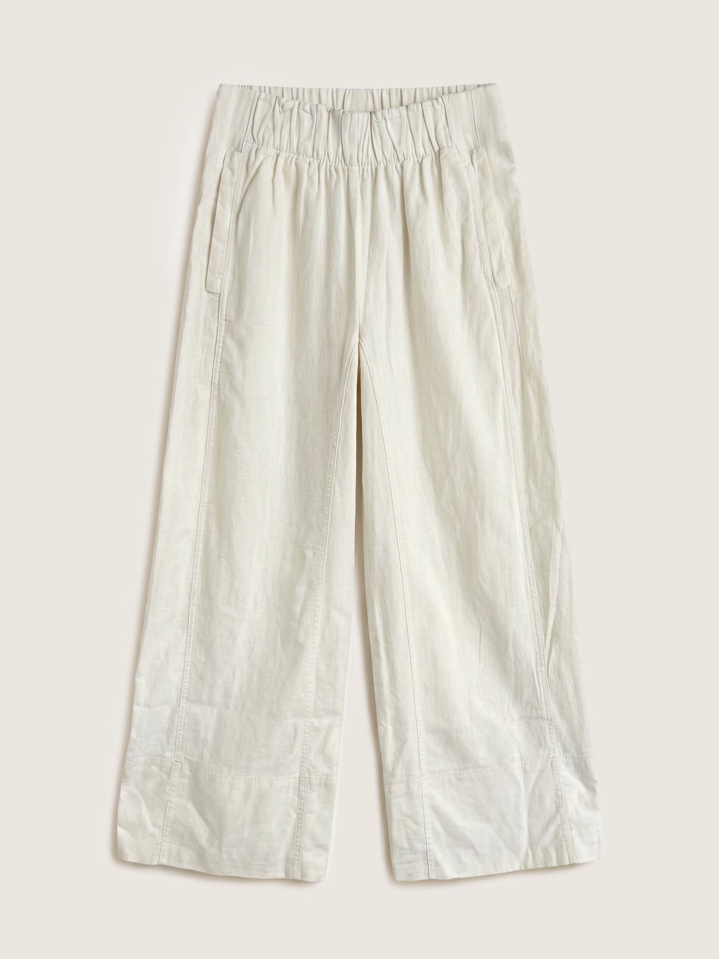 FREE PEOPLE - Day's End Linen Pull On Pant - 