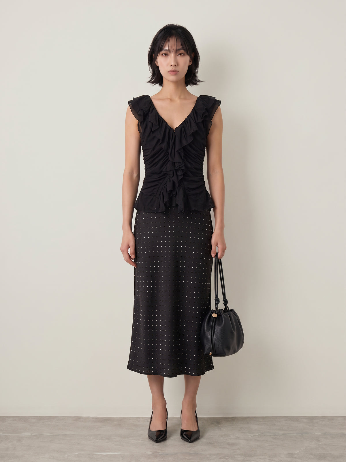 FREE PEOPLE - Blythe Mesh Vest - 