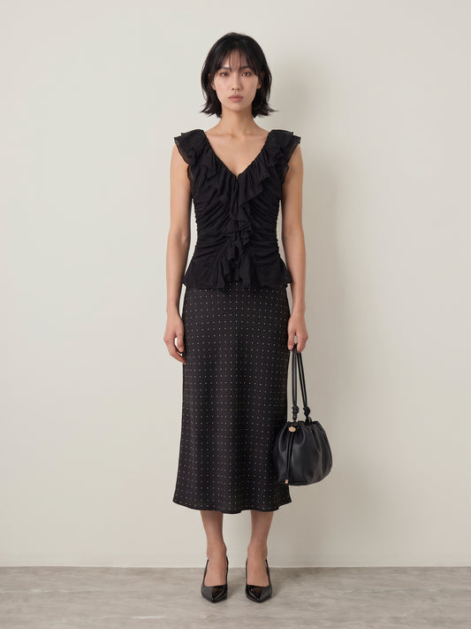 FREE PEOPLE - Blythe Mesh Vest - 