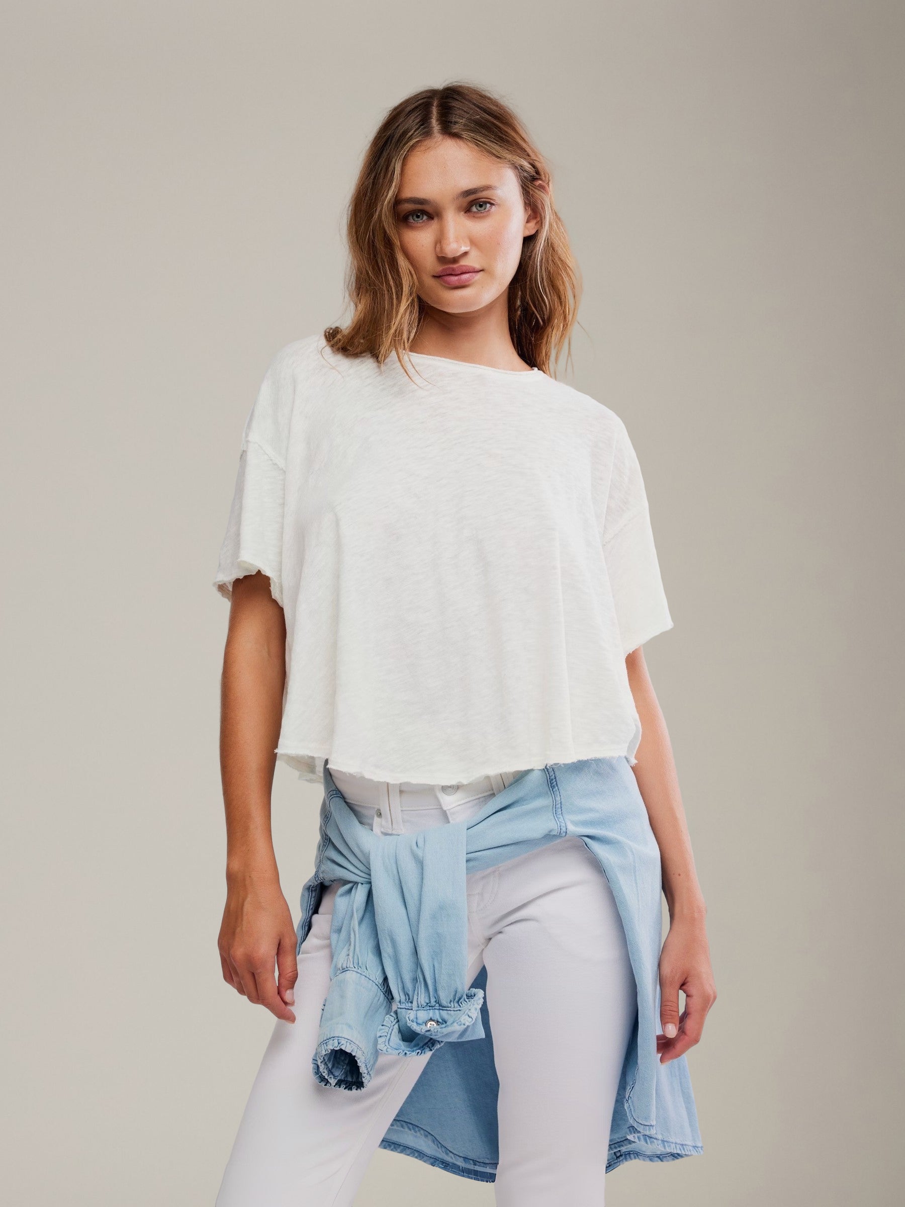 FREE PEOPLE - Elsie Swing T-Shirt - 