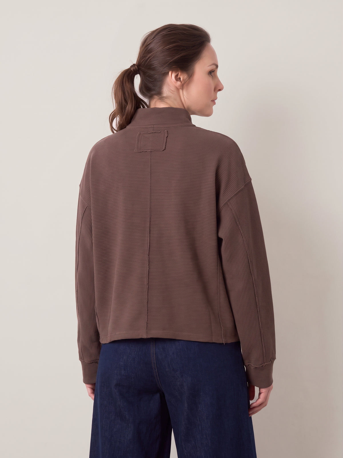 FREE PEOPLE - Celeste Quarter-Zip Top - 