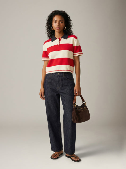 JOHN & JENN - Angelo Stripe Polo - 