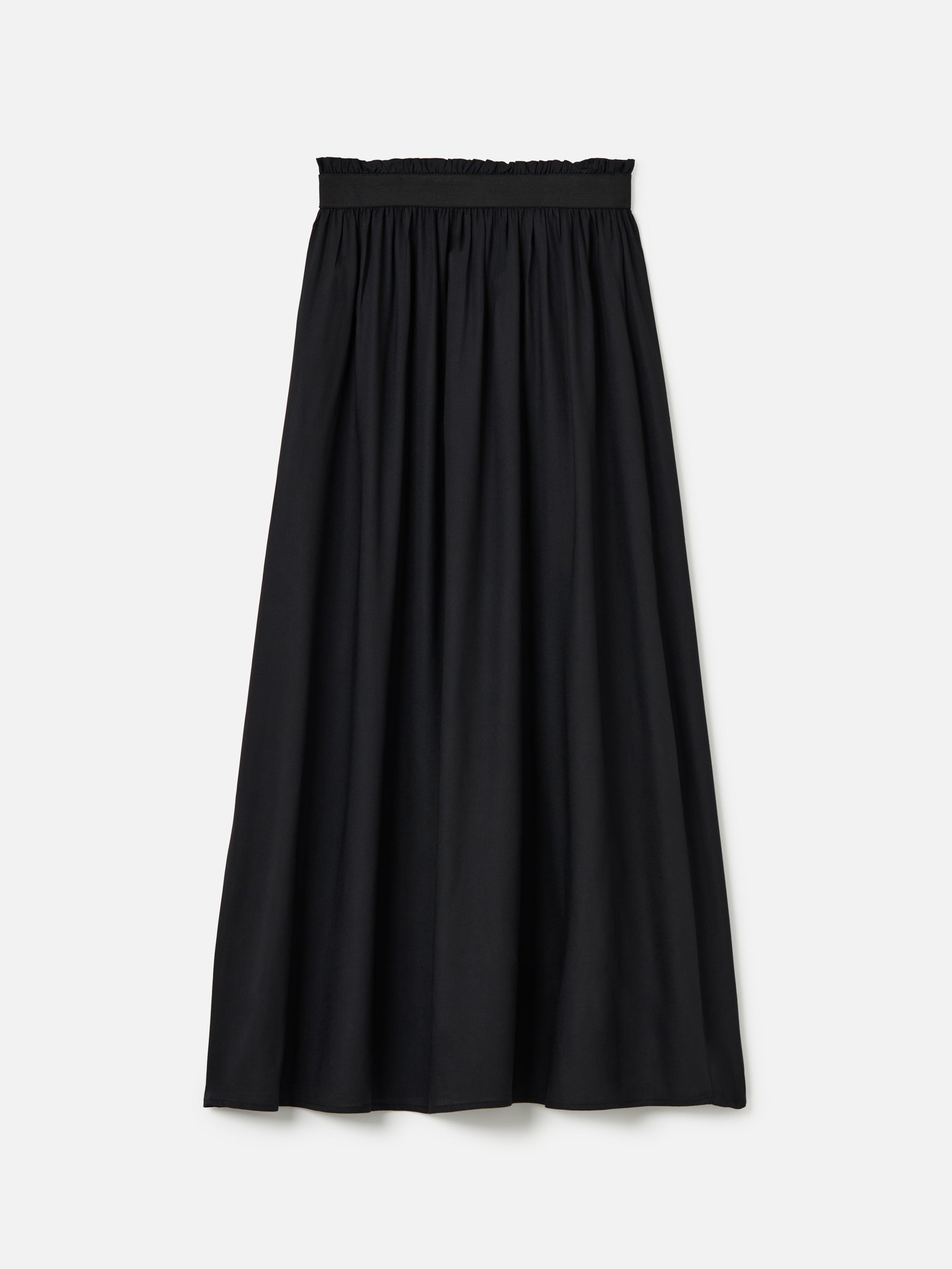 ONLY-Venedig Woven Maxi Skirt-Black