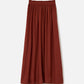 ONLY-Venedig Woven Maxi Skirt-Henna