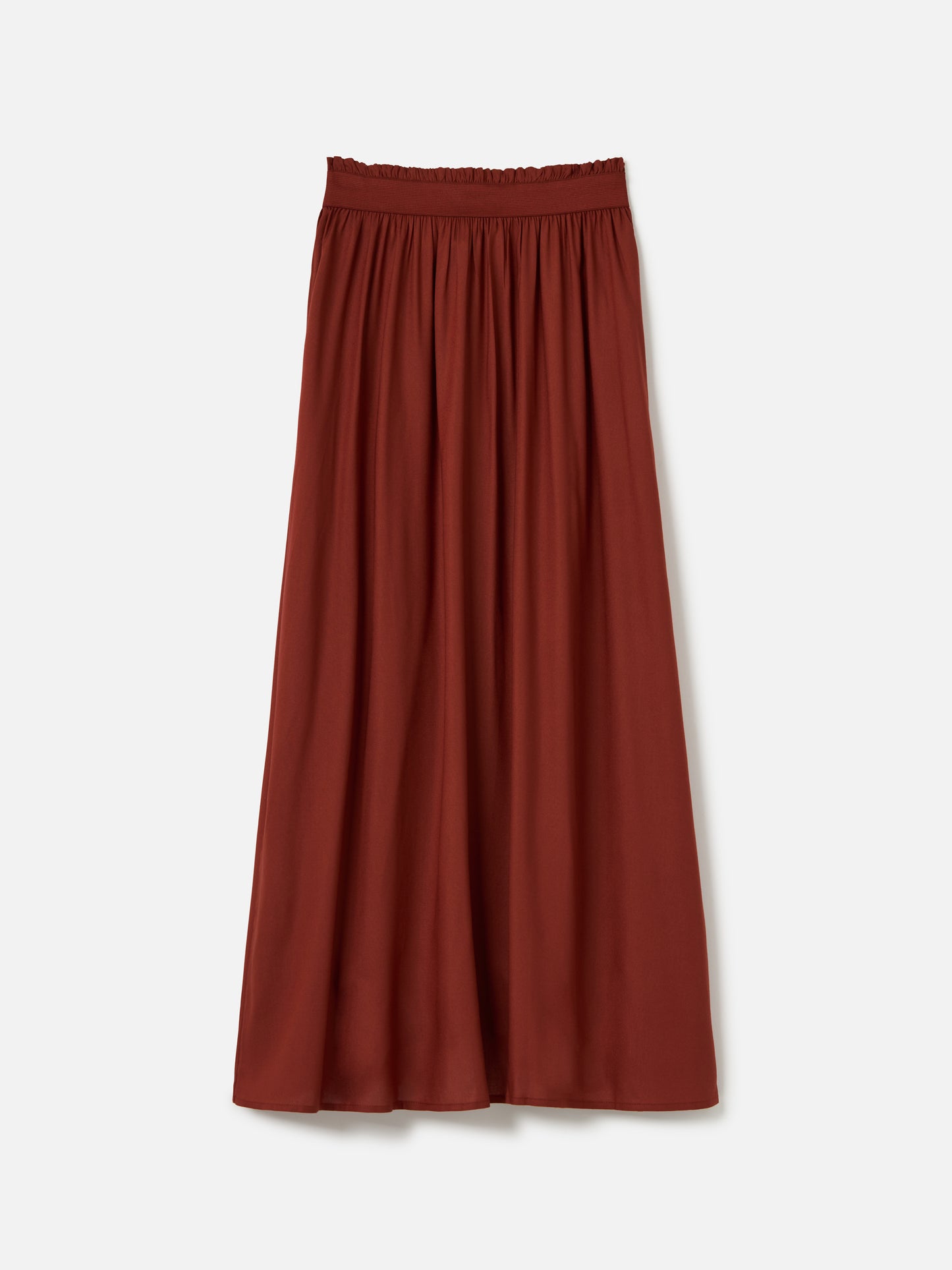 ONLY-Venedig Woven Maxi Skirt-Henna
