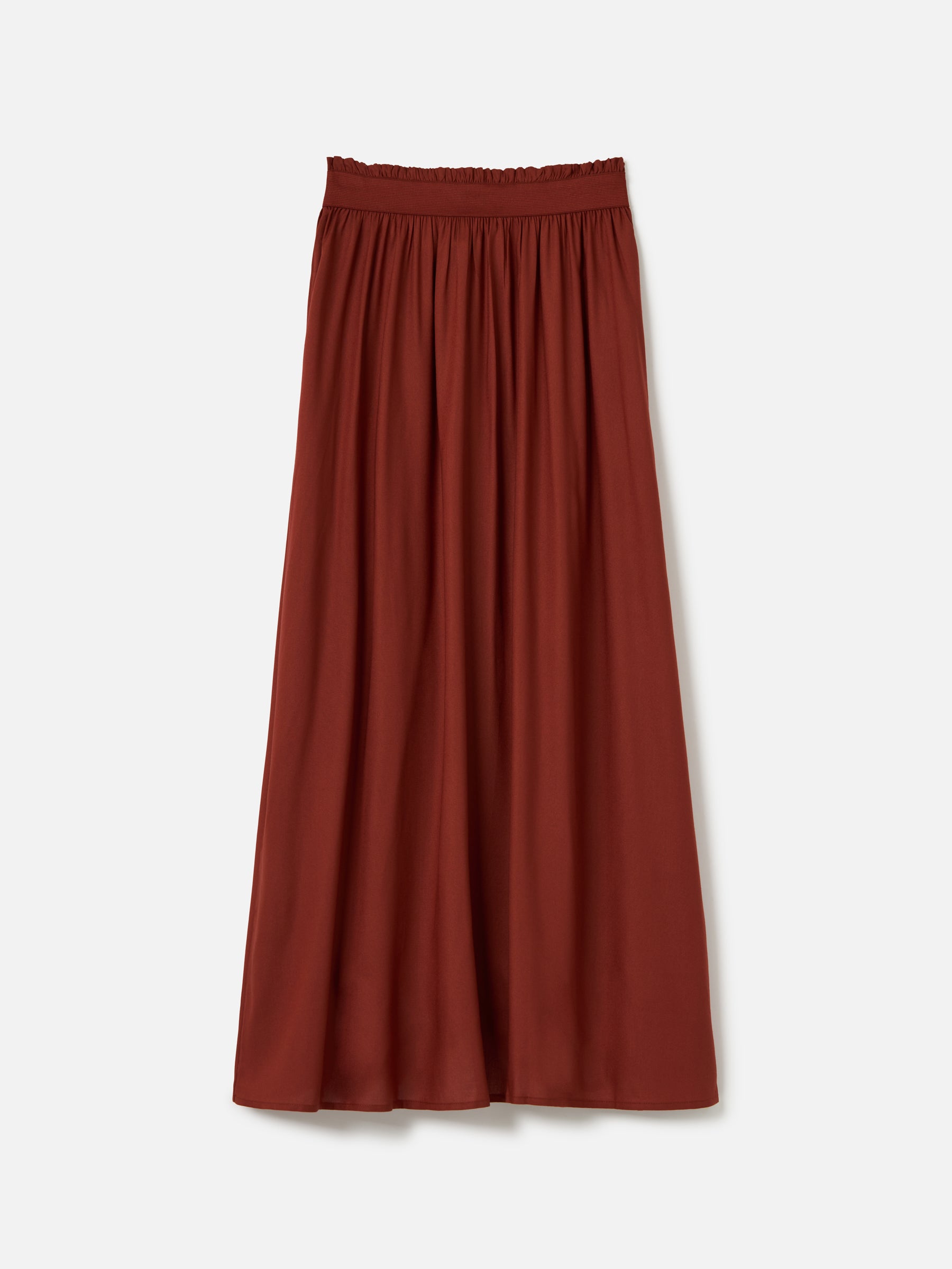 ONLY-Venedig Woven Maxi Skirt-Henna