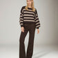 ONLY - Aya Stripe Boatneck Knit - 