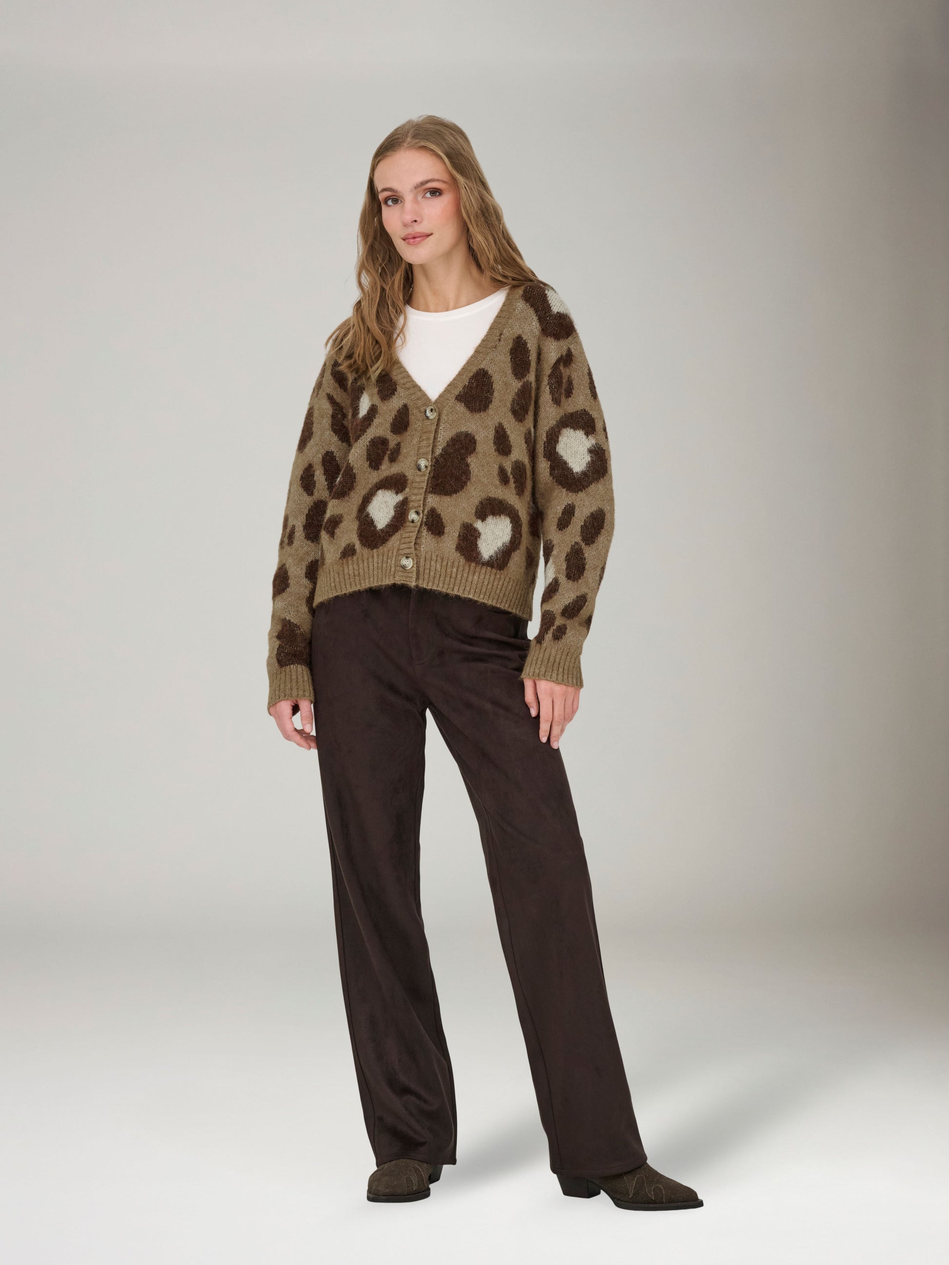 ONLY - Edelie Leopard Cardigan - 