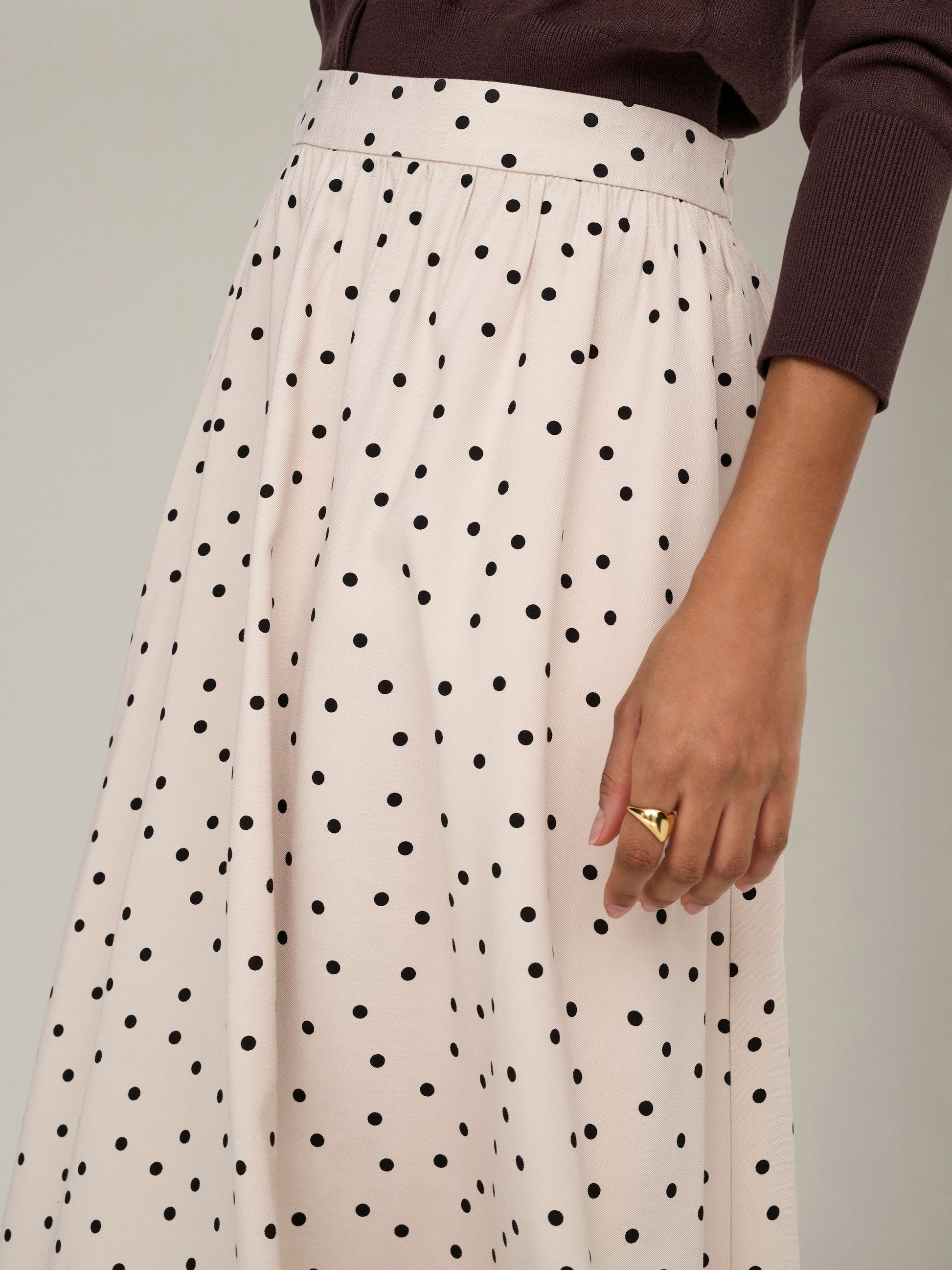 ONLY - Laris Woven Long Skirt - 