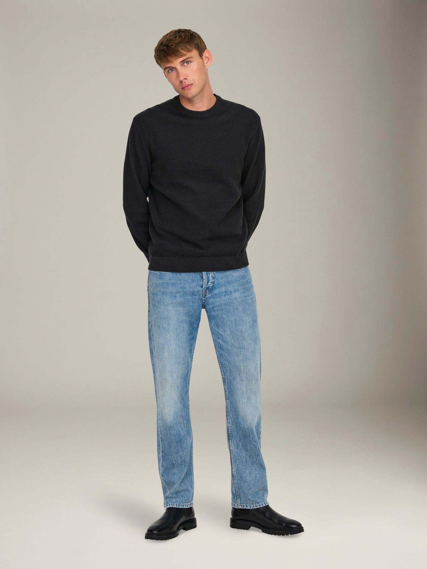 ONLY & SONS - Tony Longsleeve Waffle Knit - 