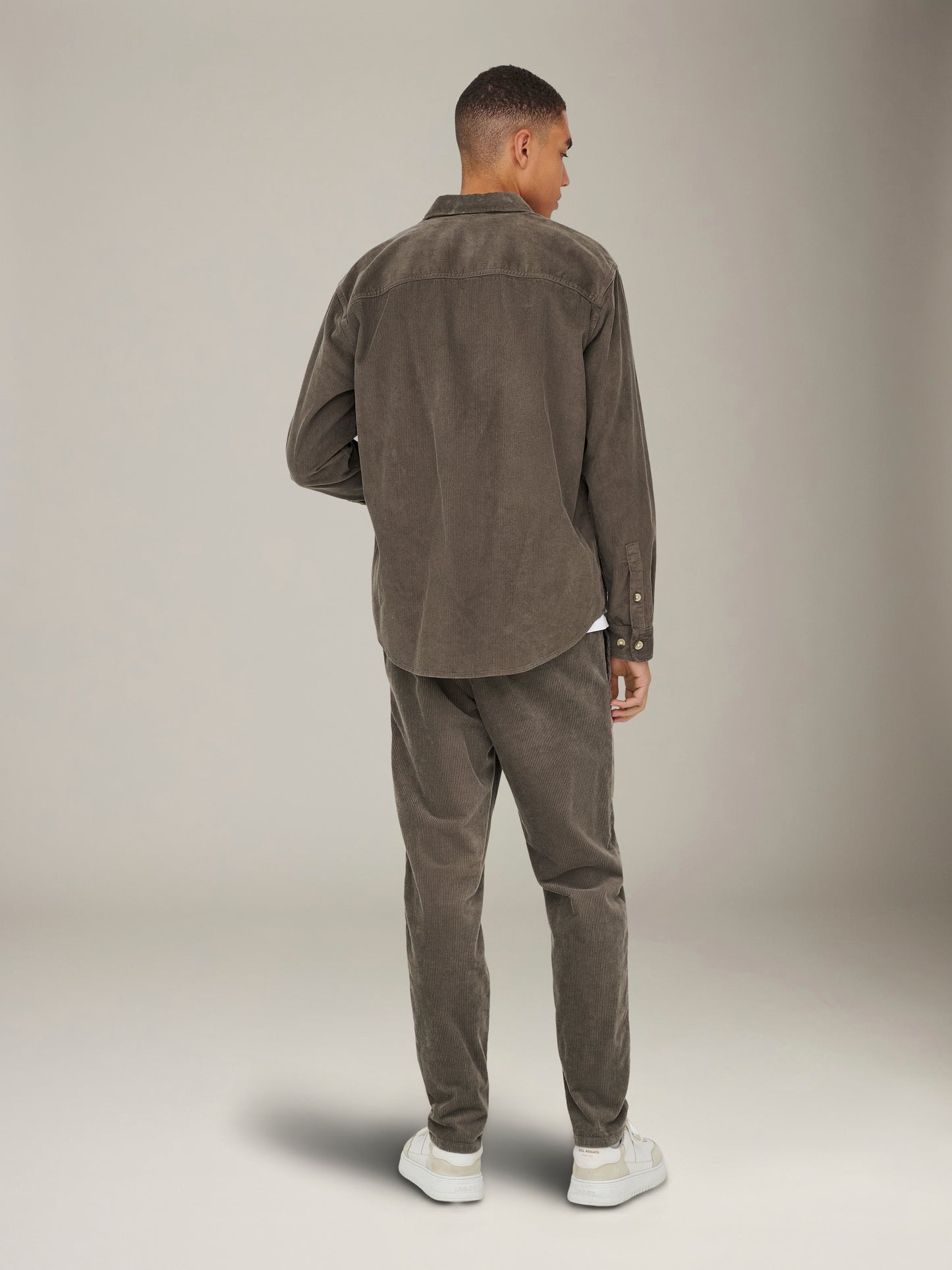 ONLY & SONS - Alp Washed Corduroy Longsleeve Shirt - 
