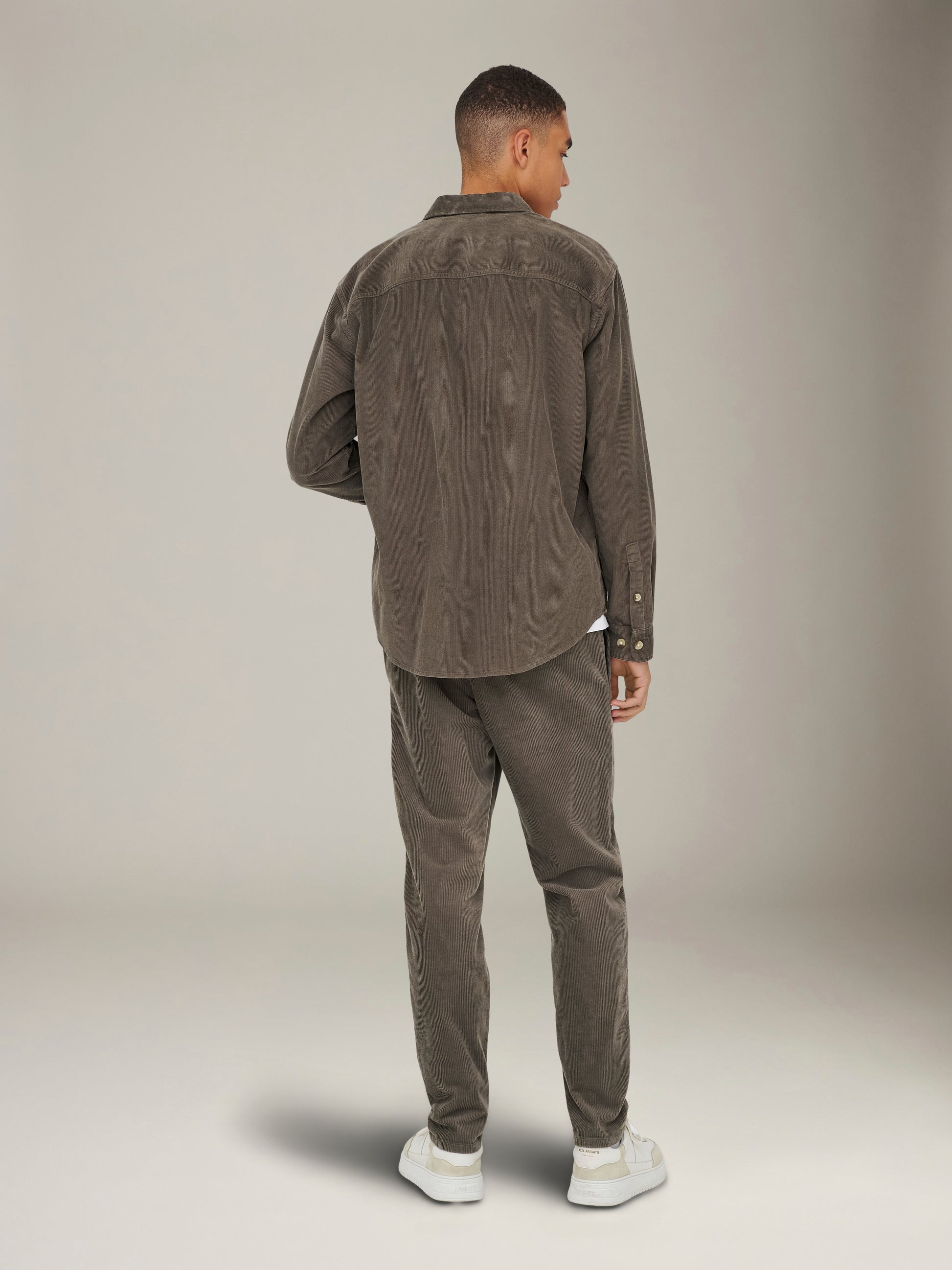ONLY & SONS - Alp Washed Corduroy Longsleeve Shirt - 