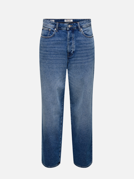 ONLY & SONS - Fade Loose Fit Jeans - Medium Blue