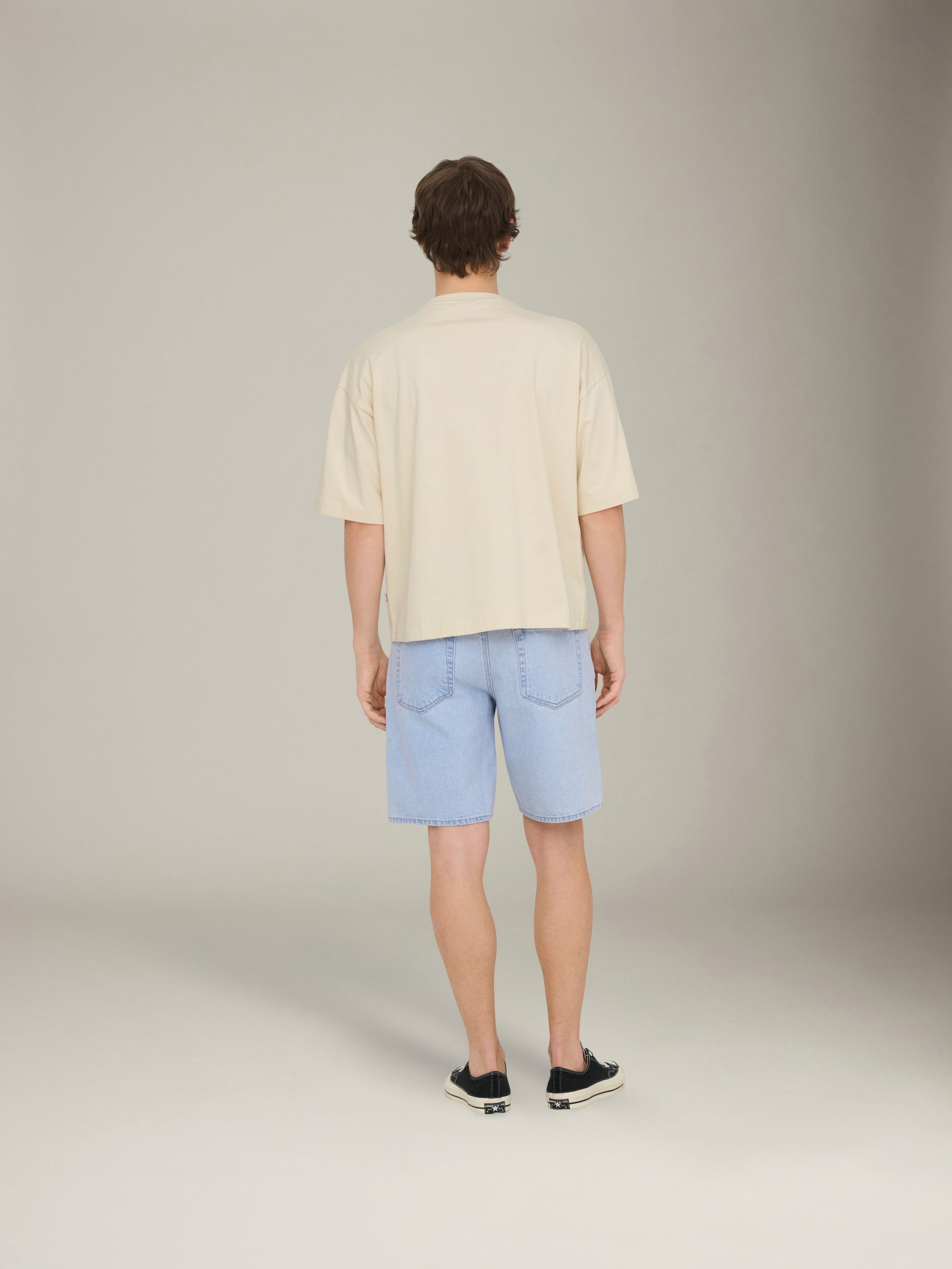 ONLY & SONS - Fred Relaxed Shortsleeve Crop T-Shirt - 