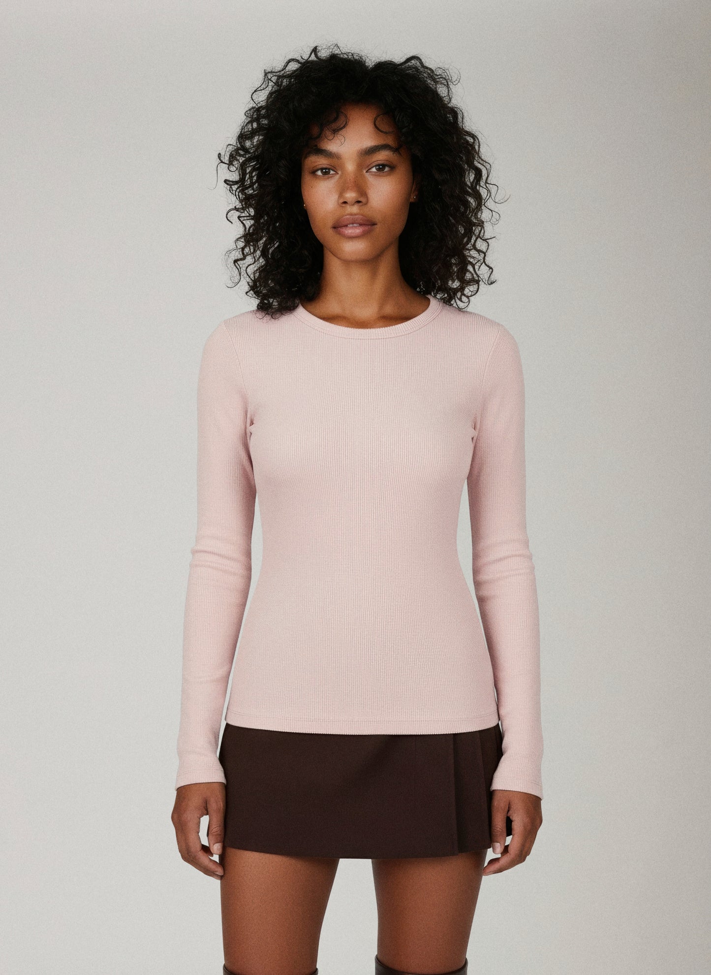 JJXX - Freya Rib Long Sleeve T-Shirt - 