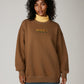 Sunflower Embroidery Sweatshirt