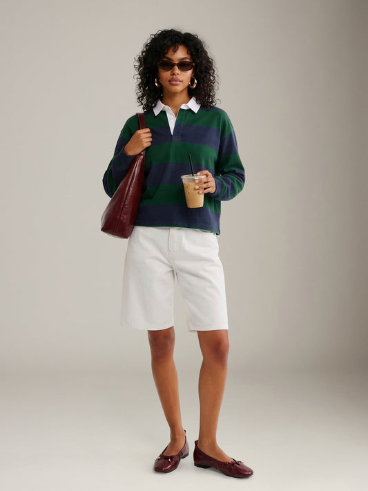 FREE PEOPLE - Montana Denim Shorts - Snowfall