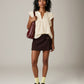 PROPAGANDA - Teresa Ruffle Top - Pale Yellow