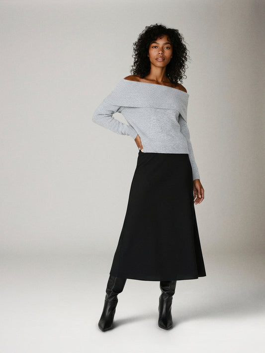 Angelique Off Shoulder Pullover Sweater
