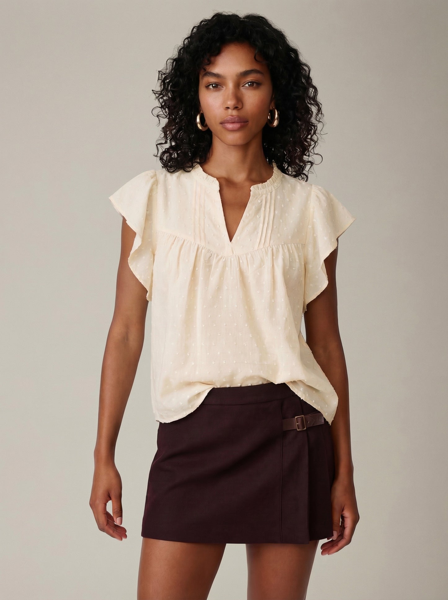 PROPAGANDA - Teresa Ruffle Top - 