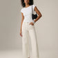 WARP & WEFT - ICN Crop Wide Leg Jeans - 