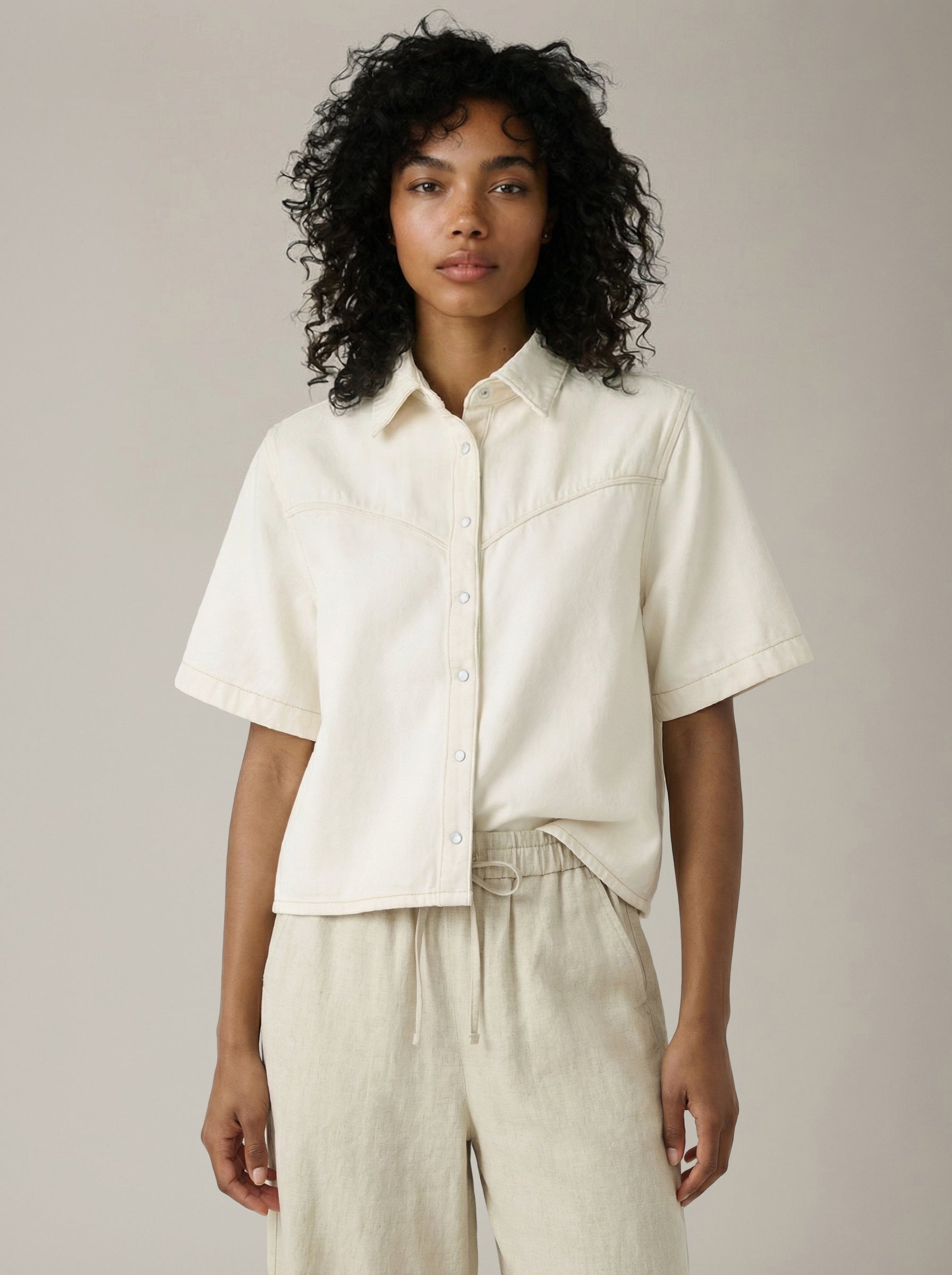LEVI'S - Logan Shortsleeve Denim Shirt - 