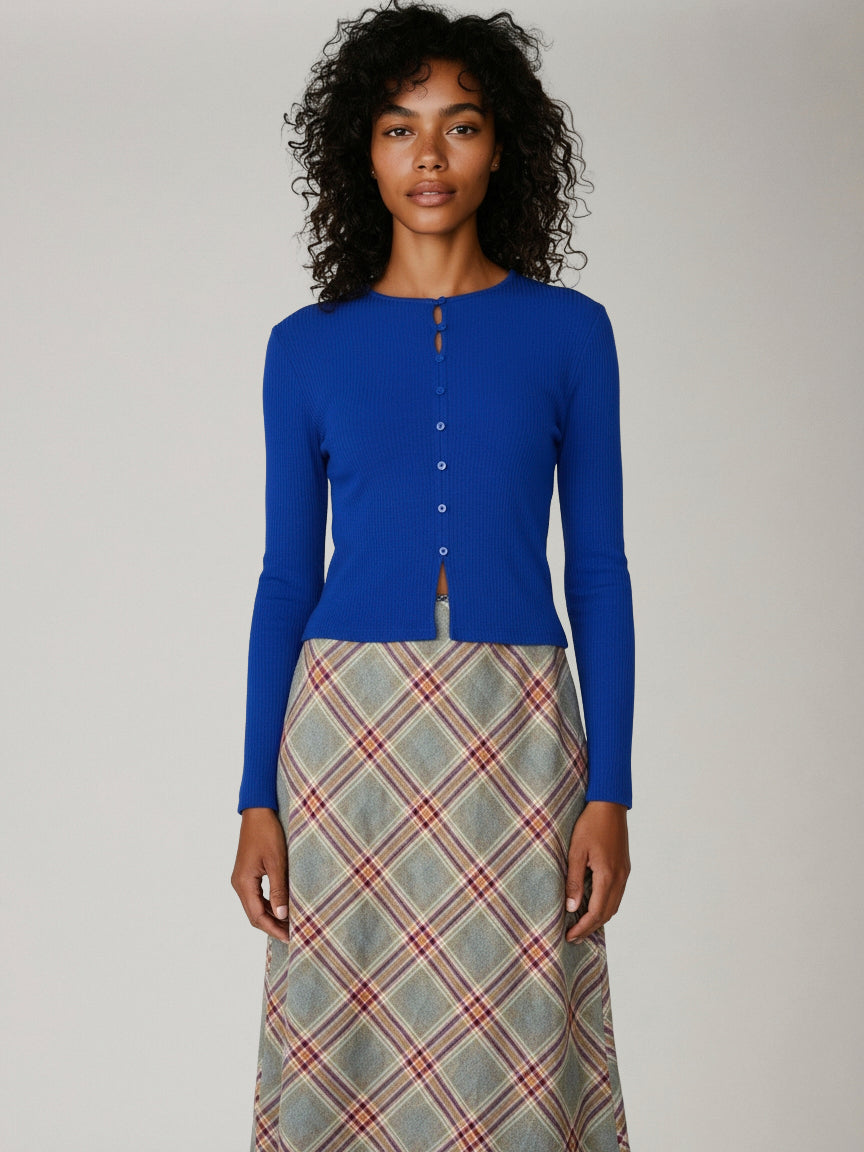 PROPAGANDA - Coleen Loop Button Top - 