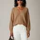 LOVEFINN - V-neck Longsleeve Top - 