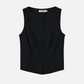 PROPAGANDA - Paige Boatneck Vest - Black