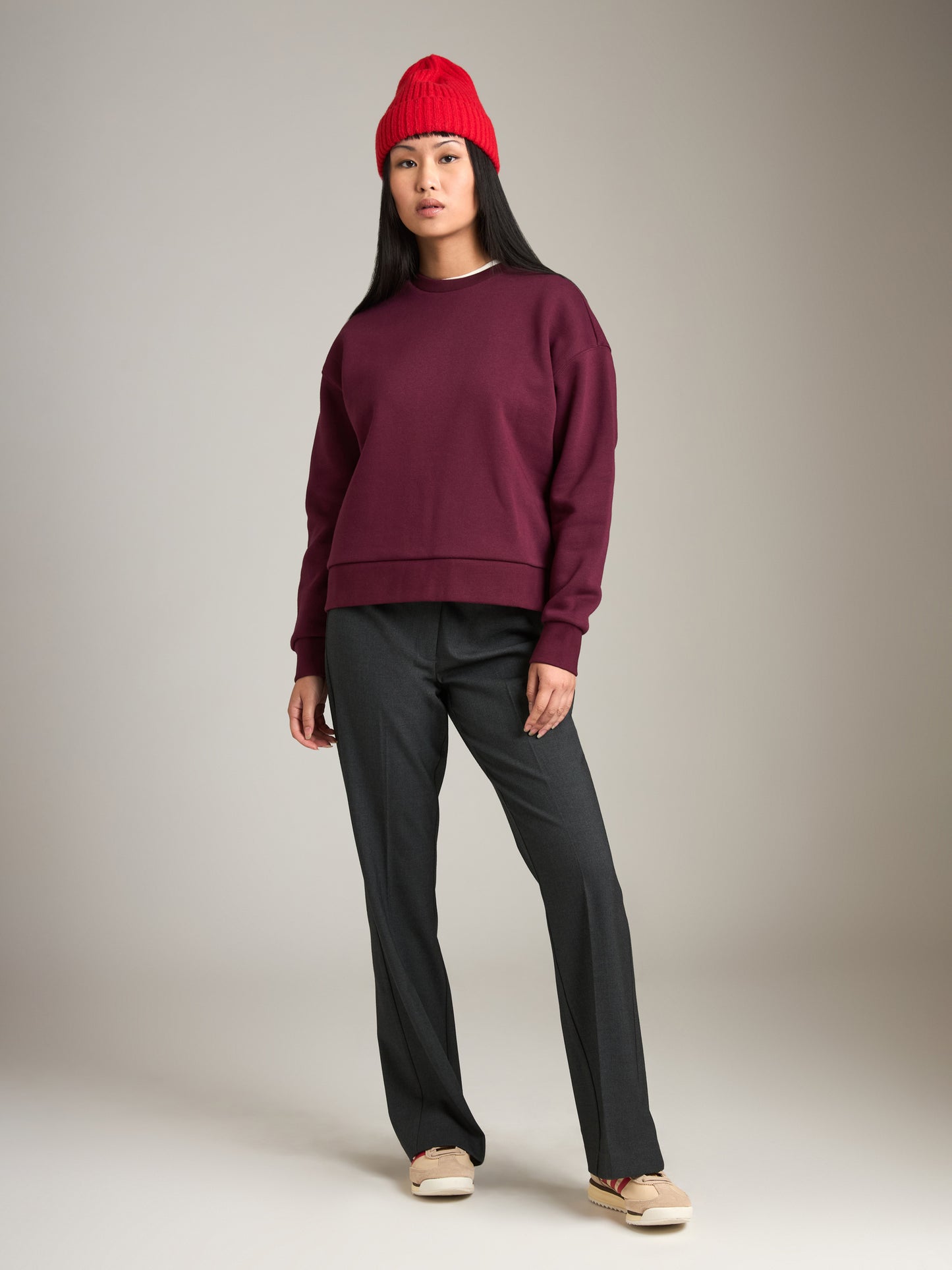 Amanda Everyday Fleece Crewneck Pullover