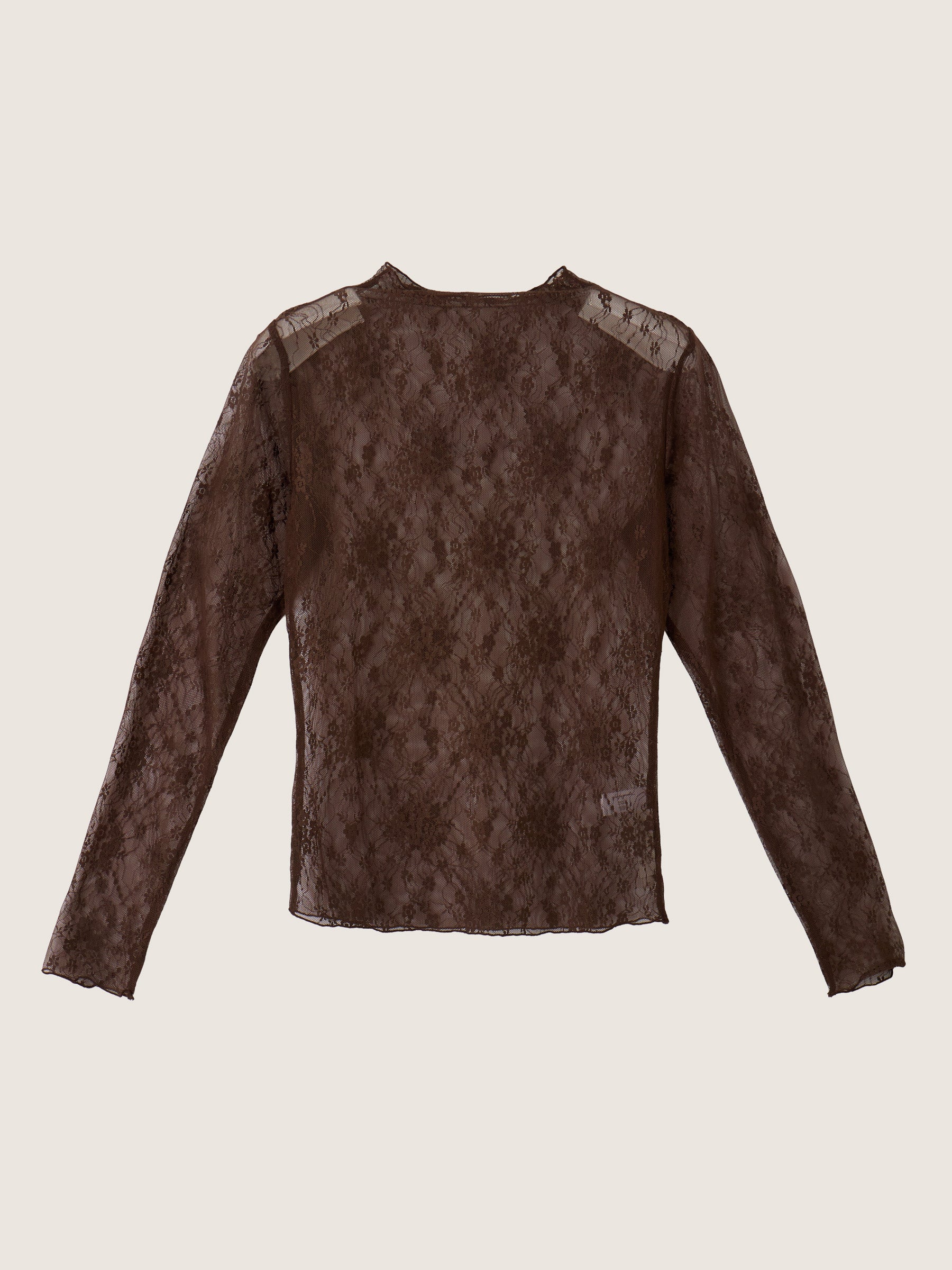 PROPAGANDA - Rachel Lace Mockneck Top - 
