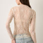 PROPAGANDA - Rachel Lace Mockneck Top - 